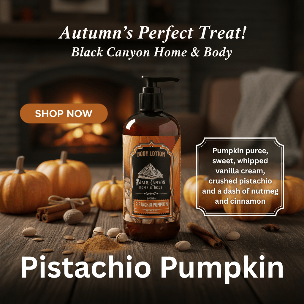 Black Canyon Pistachio Pumpkin Scented Body Lotion