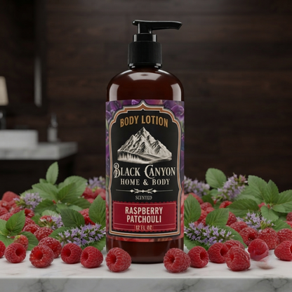 Raspberry Patchouli Scented Body Lotion
