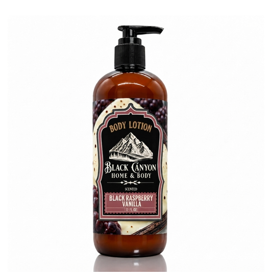 Black Raspberry Vanilla Scented Body Lotion