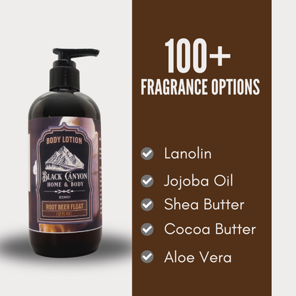 Black Canyon Root Beer Float Scented Body Lotion