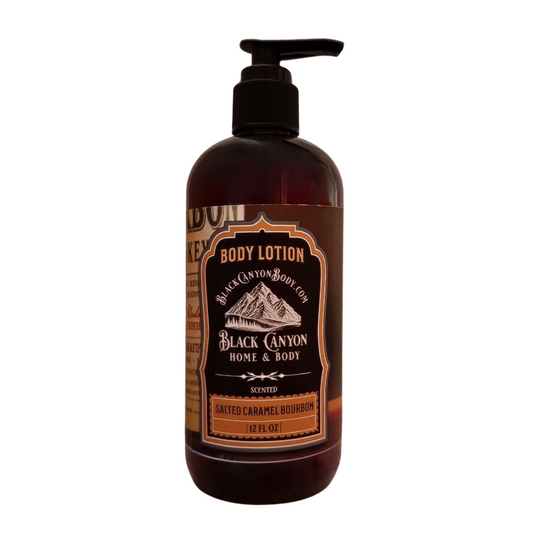 Black Canyon Salted Caramel & Bourbon Scented Body Lotion