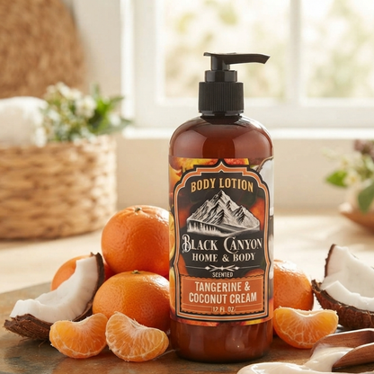Tangerine & Coconut Cream Scented Body Lotion