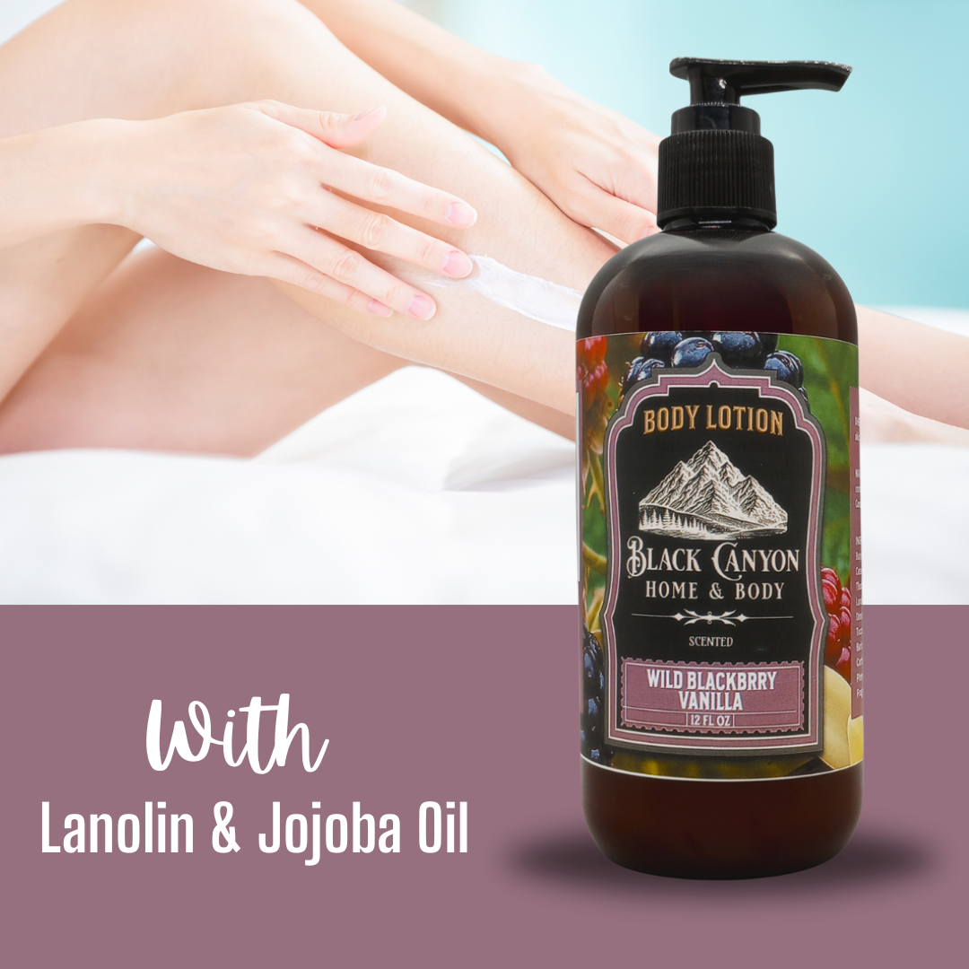 Black Canyon Wild Blackberry Vanilla Scented Body Lotion