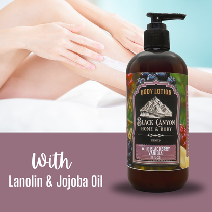 Black Canyon Wild Blackberry Vanilla Scented Body Lotion