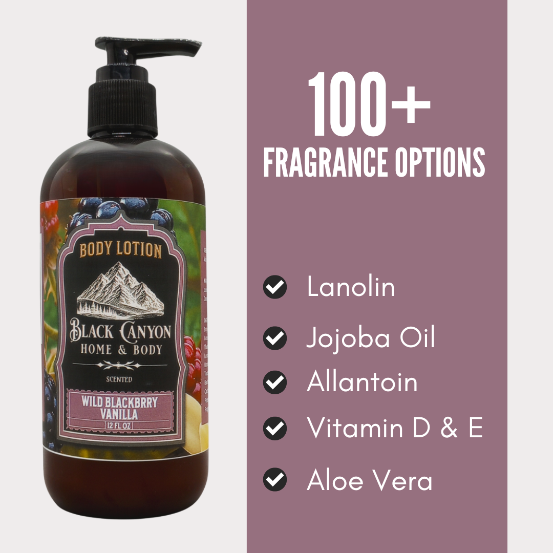 Black Canyon Wild Blackberry Vanilla Scented Body Lotion
