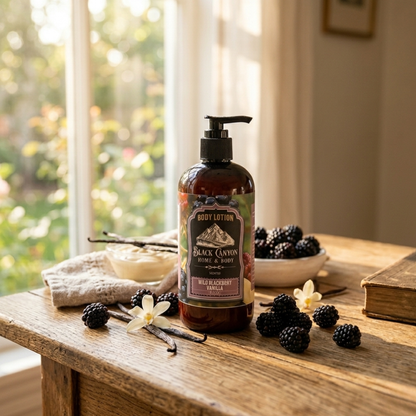 Black Canyon Wild Blackberry Vanilla Scented Body Lotion