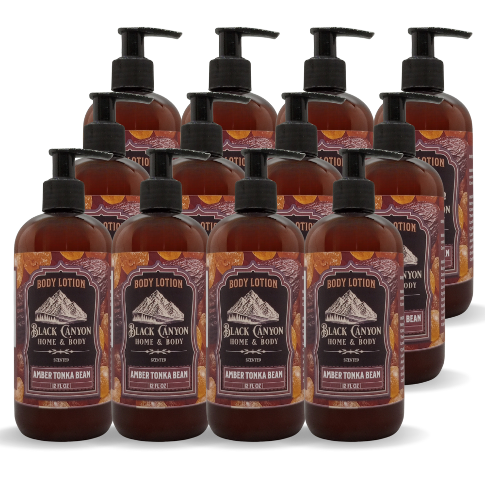 Amber Tonka Bean Scented Body Lotion