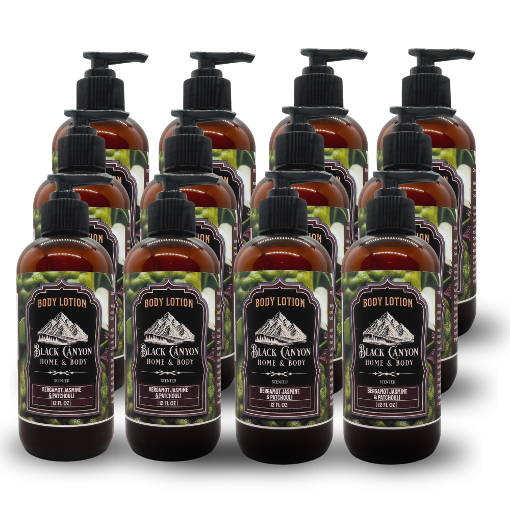 Bergamot Jasmine & Patchouli Scented Body Lotion