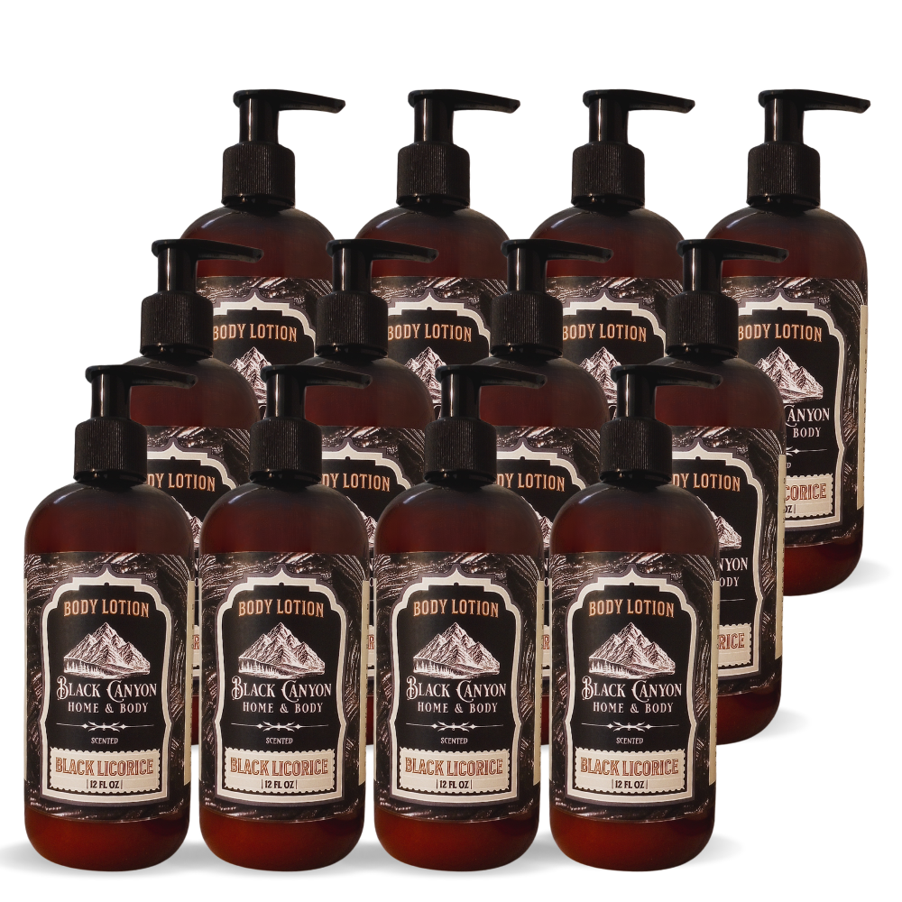 Black Licorice Scented Body Lotion