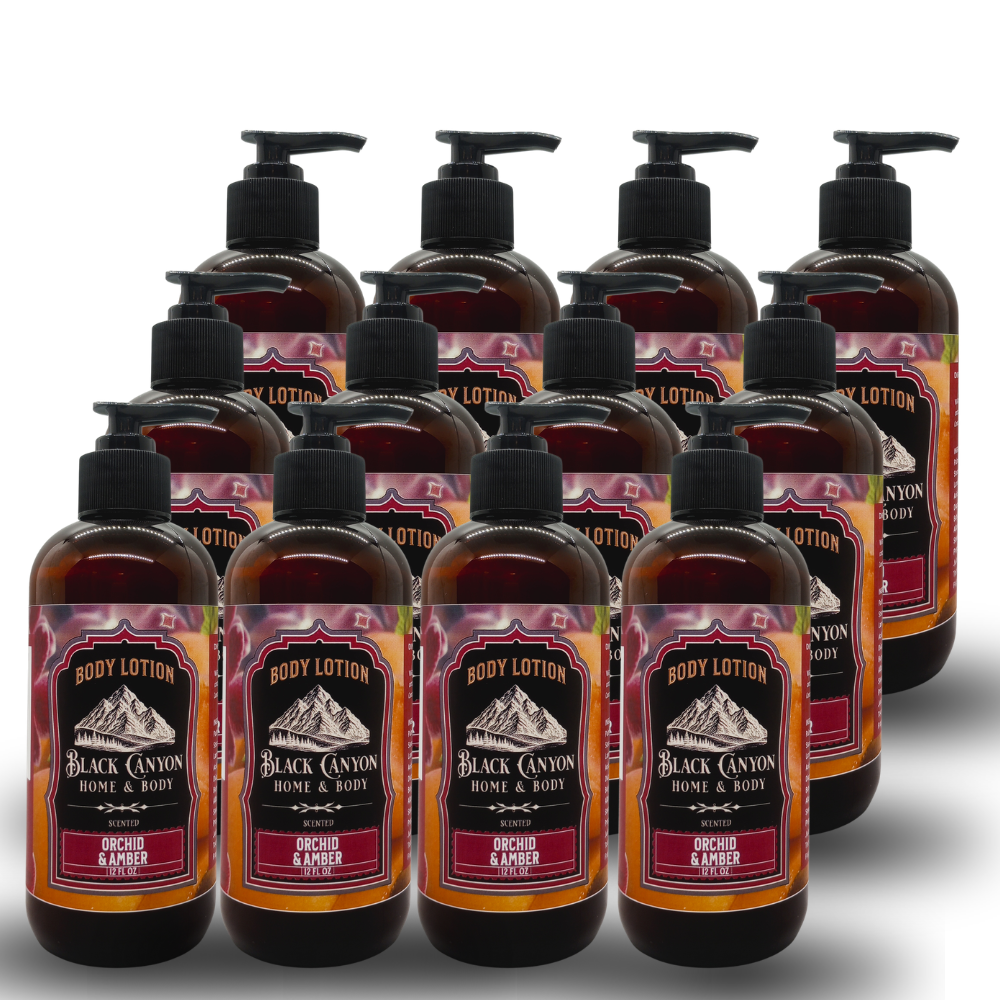 Orchid & Amber Scented Body Lotion