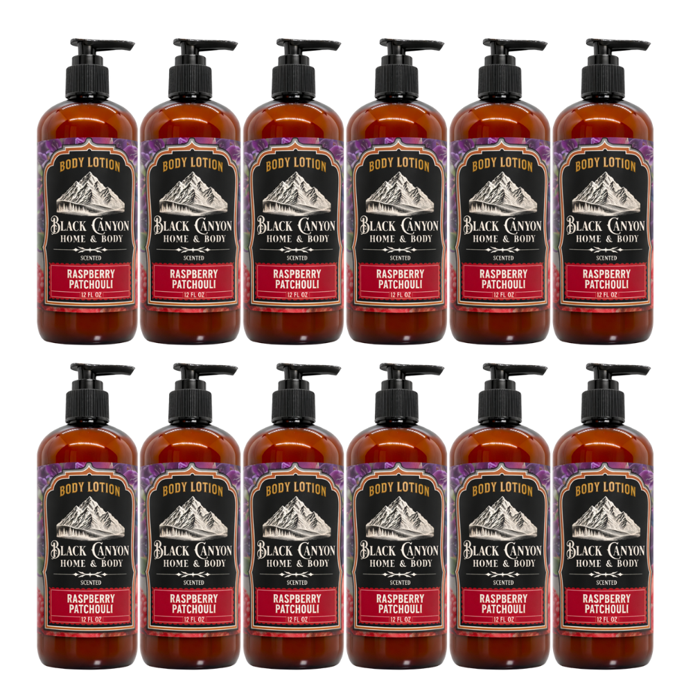 Raspberry Patchouli Scented Body Lotion