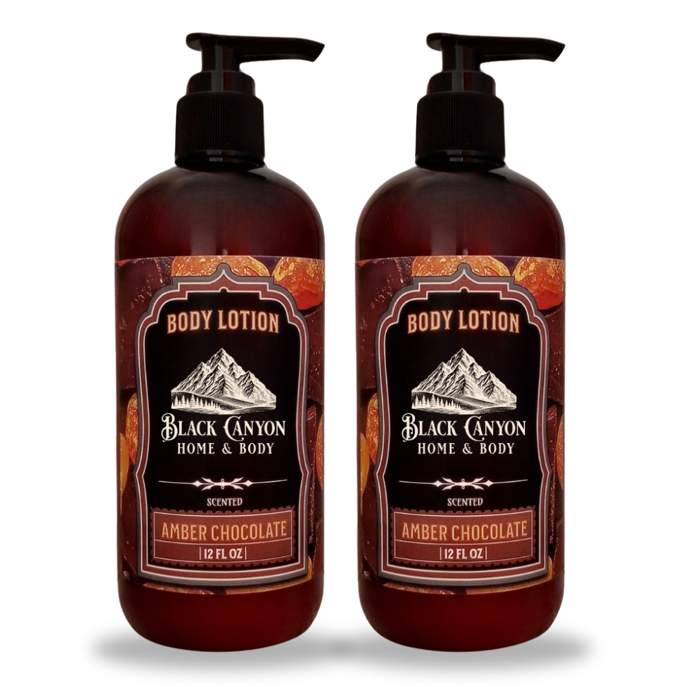 Amber Chocolate Scented Body Lotion