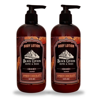 Amber Chocolate Scented Body Lotion