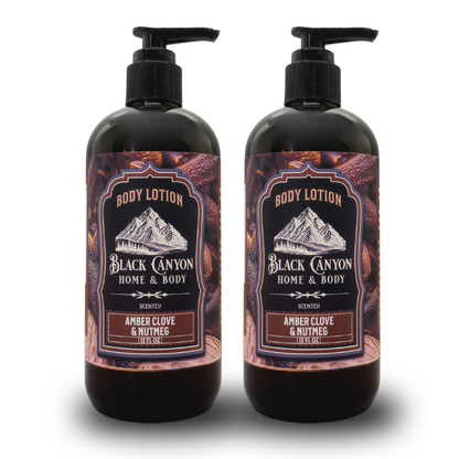 Amber Clove & Nutmeg Scented Body Lotion