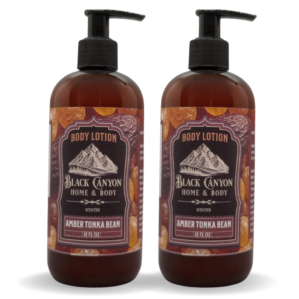 Amber Tonka Bean Scented Body Lotion