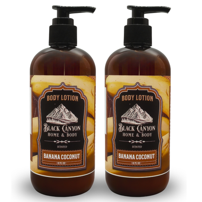 Banana Coconut Scented Body Lotion