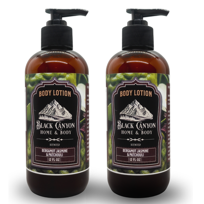 Bergamot Jasmine & Patchouli Scented Body Lotion