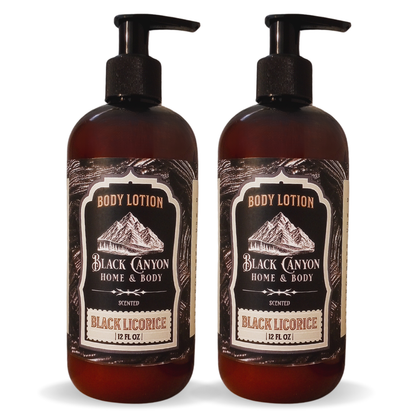 Black Licorice Scented Body Lotion