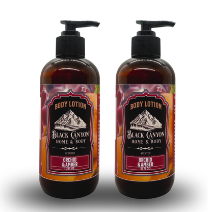 Orchid & Amber Scented Body Lotion