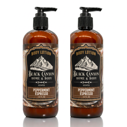 Peppermint Espresso Scented Body Lotion