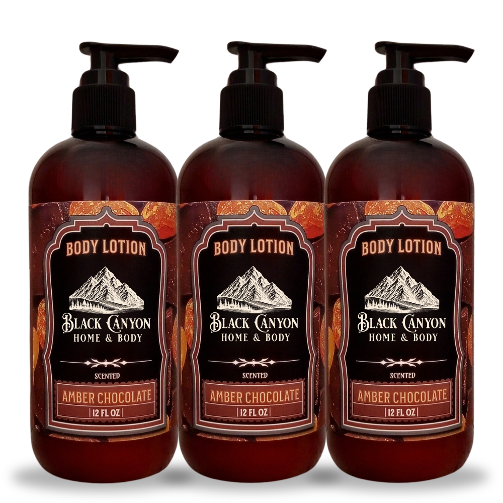 Amber Chocolate Scented Body Lotion