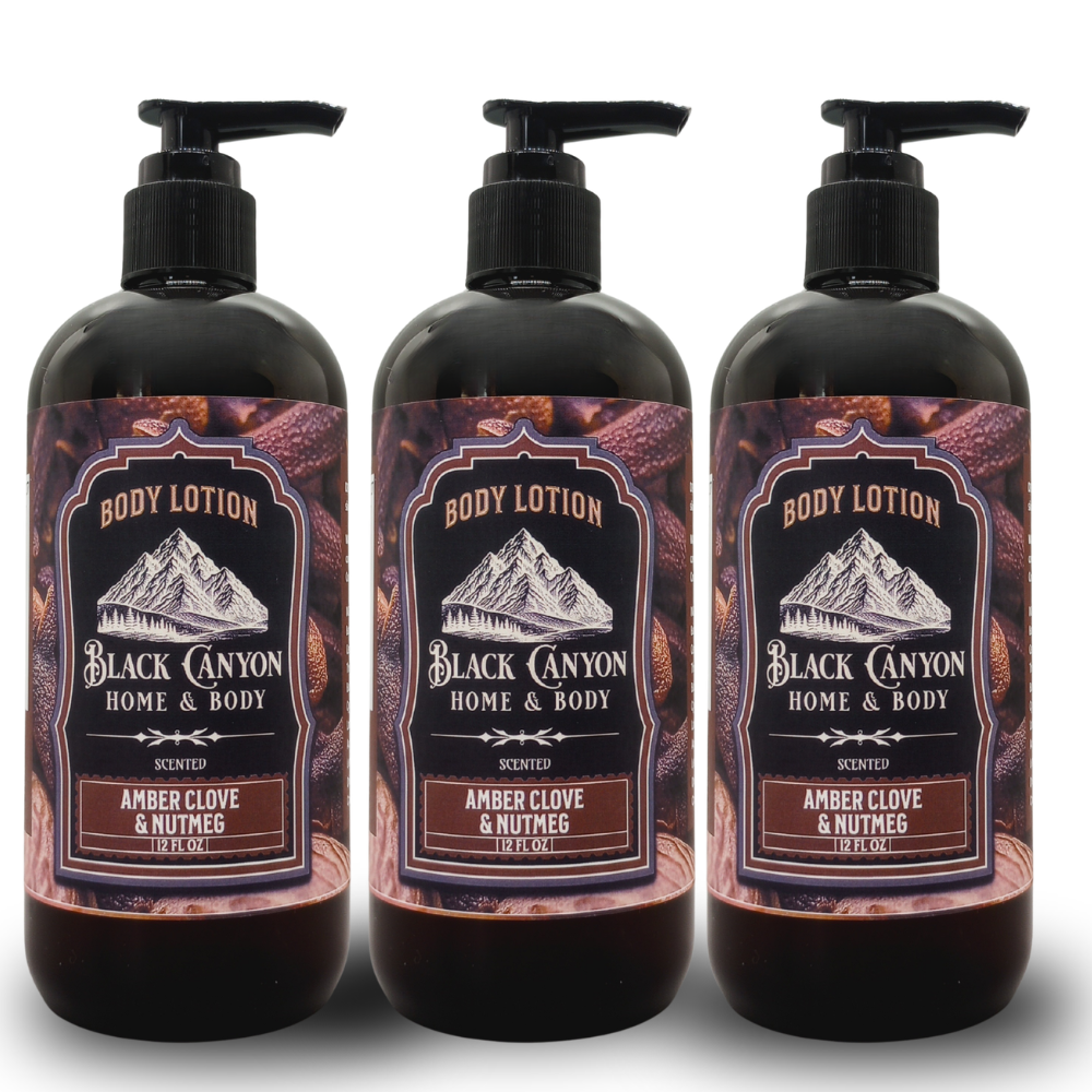 Amber Clove & Nutmeg Scented Body Lotion