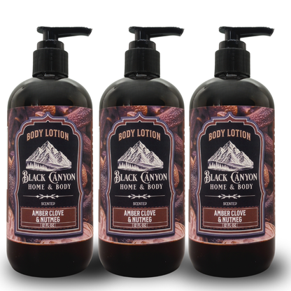 Amber Clove & Nutmeg Scented Body Lotion