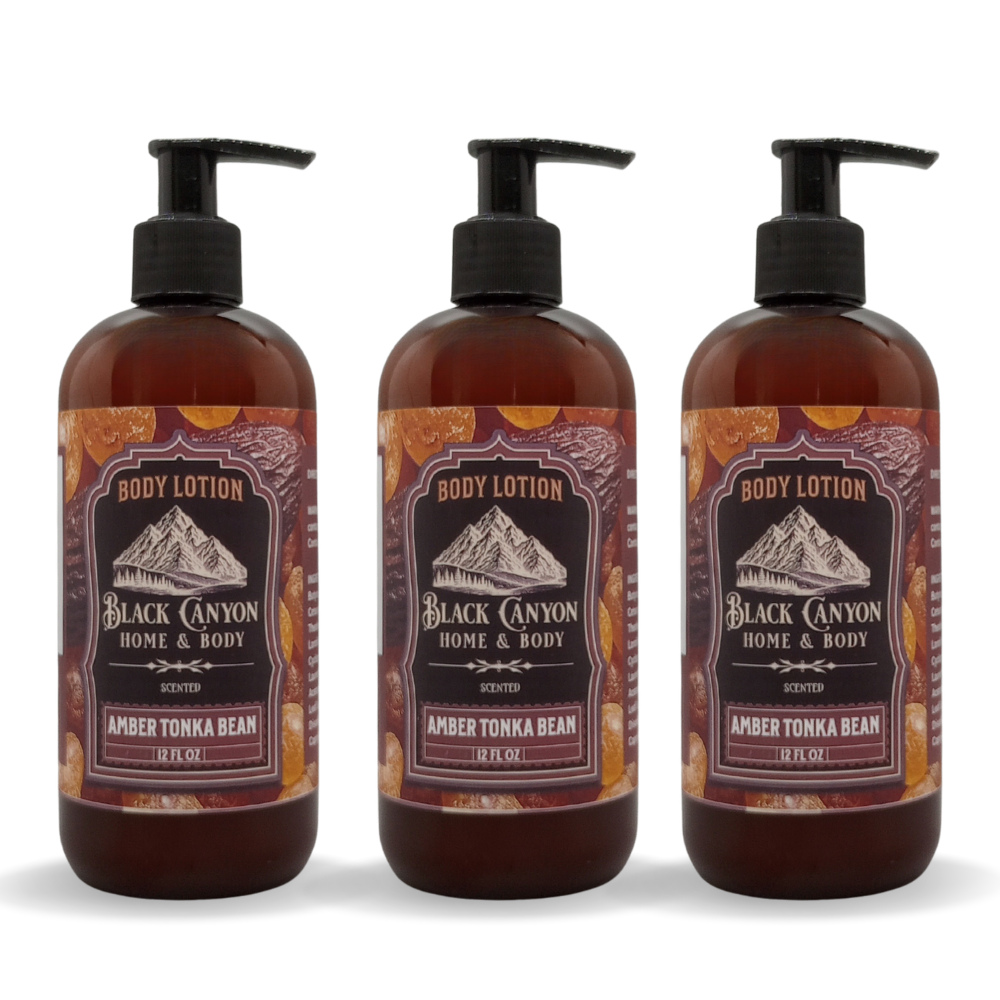 Amber Tonka Bean Scented Body Lotion
