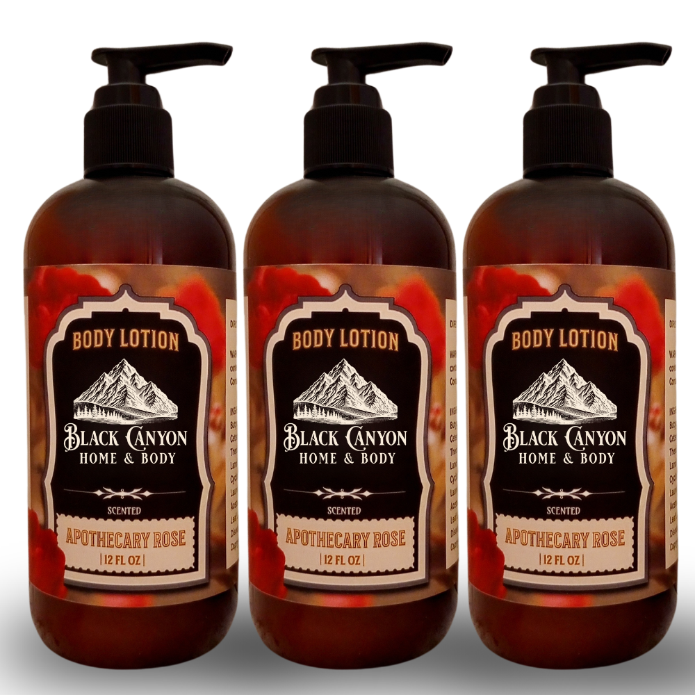 Apothecary Rose Scented Body Lotion