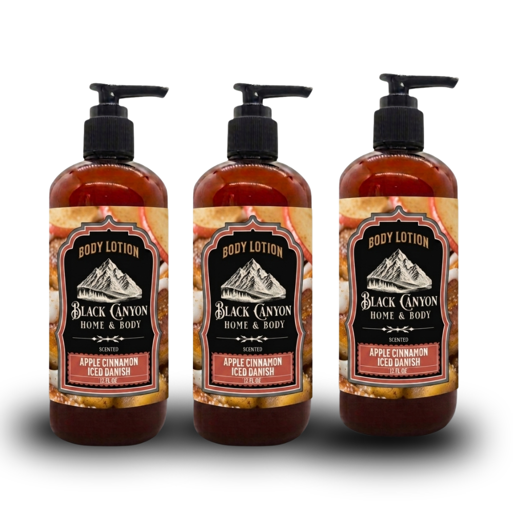 Apple Cinnamon Iced Danish Scented Body Lotion