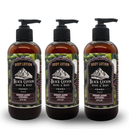 Bergamot Jasmine & Patchouli Scented Body Lotion