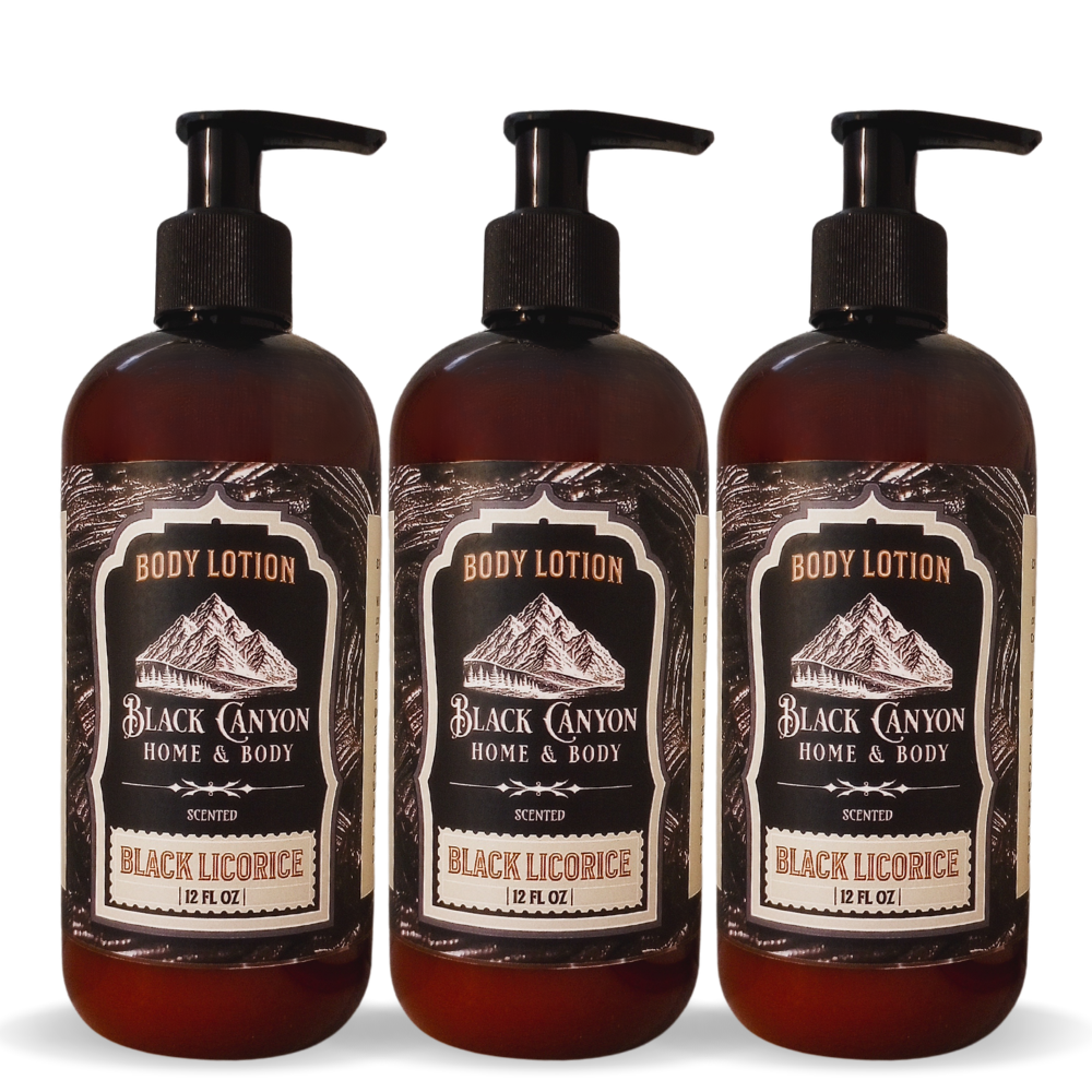 Black Licorice Scented Body Lotion