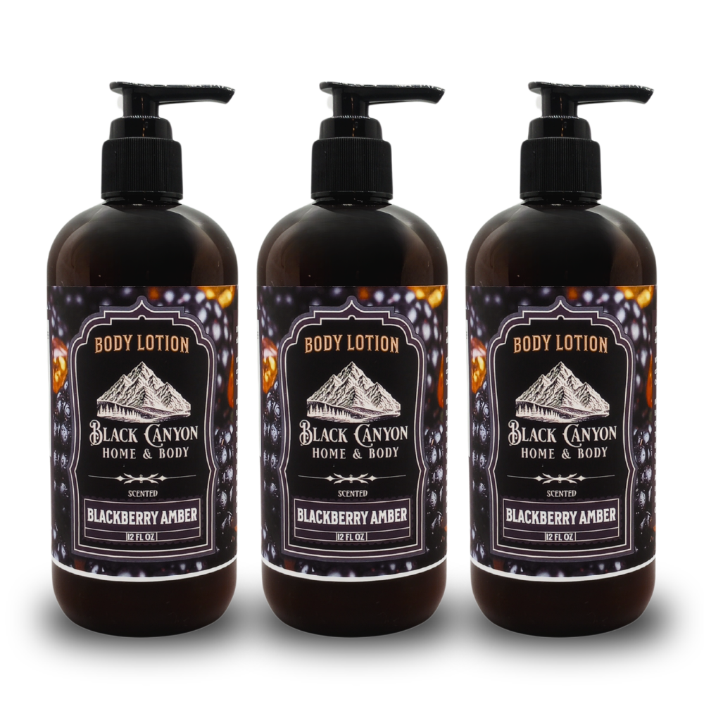 Blackberry Amber Scented Body Lotion