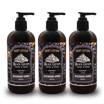 Blackberry Amber Scented Body Lotion