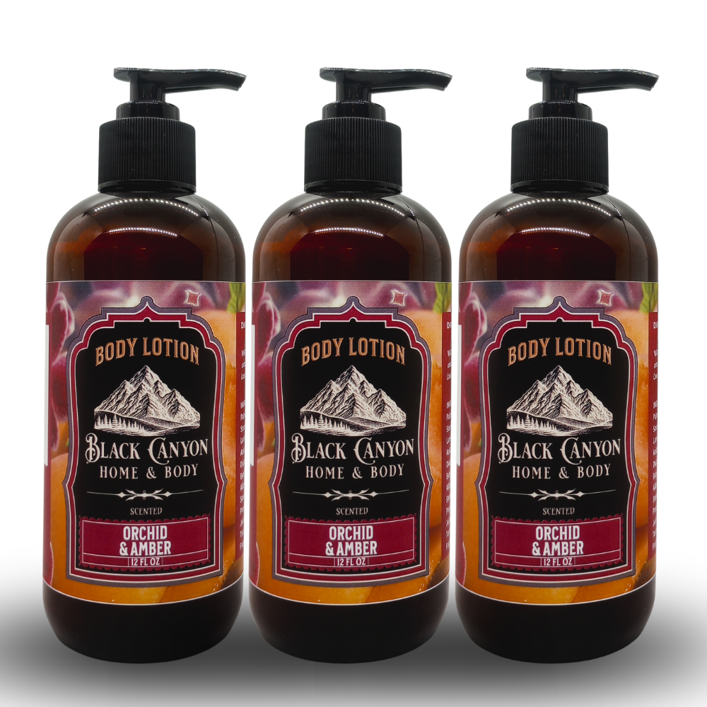Orchid & Amber Scented Body Lotion
