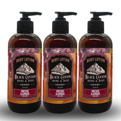 Orchid & Amber Scented Body Lotion