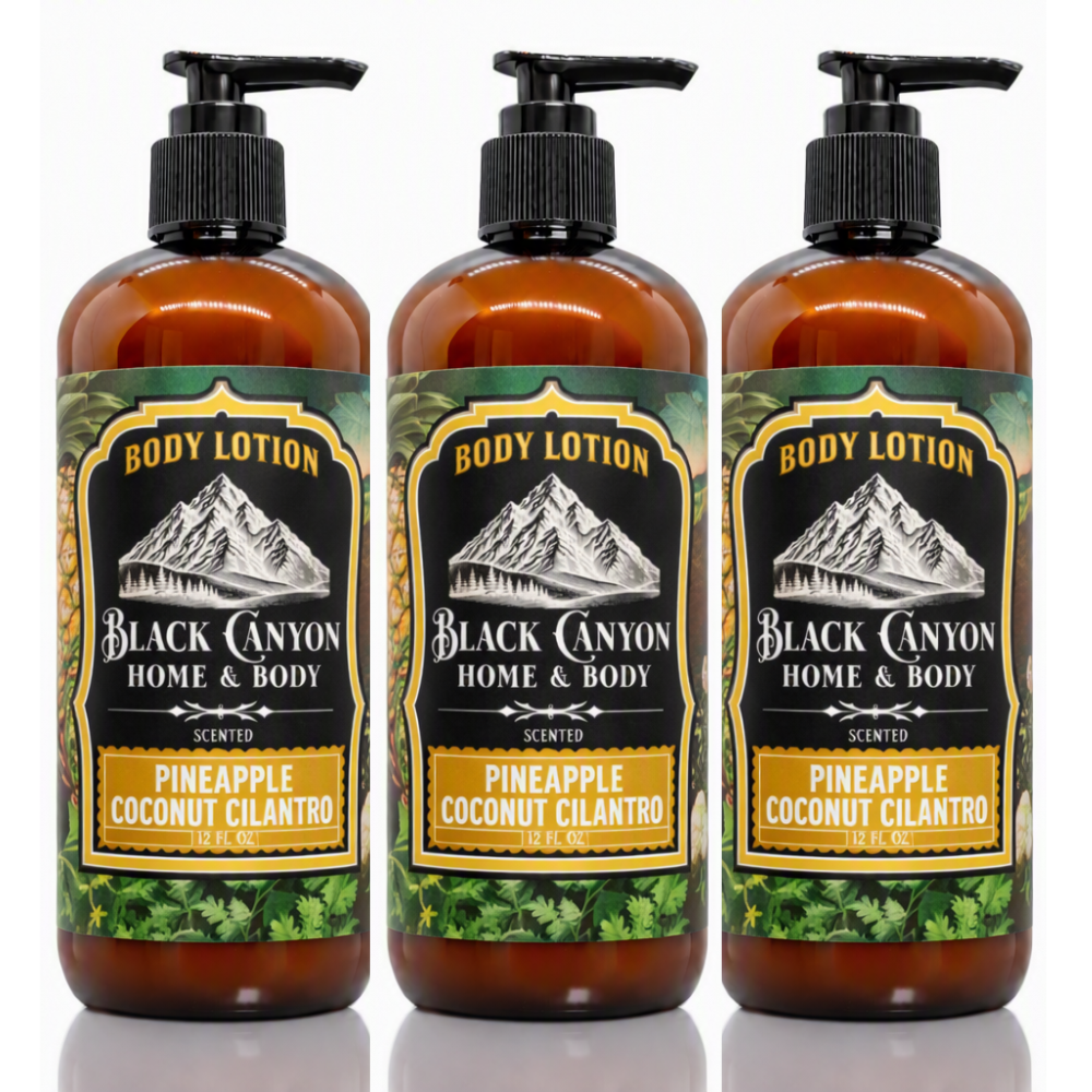 Pineapple Coconut Cilantro Scented Body Lotion