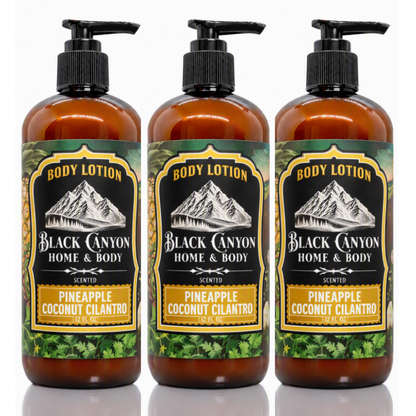 Pineapple Coconut Cilantro Scented Body Lotion