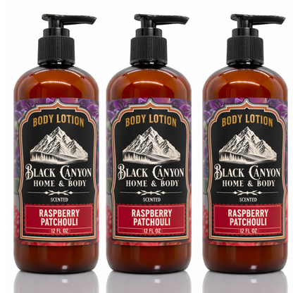 Raspberry Patchouli Scented Body Lotion