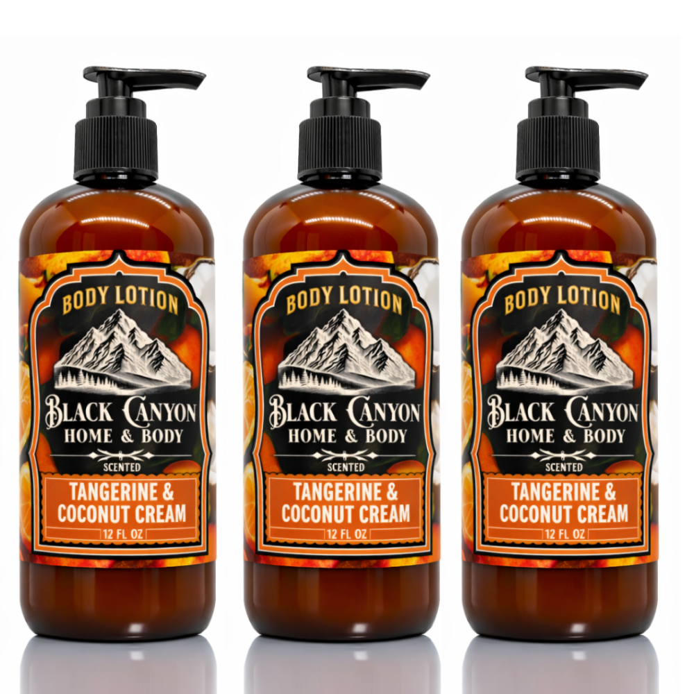Tangerine & Coconut Cream Scented Body Lotion