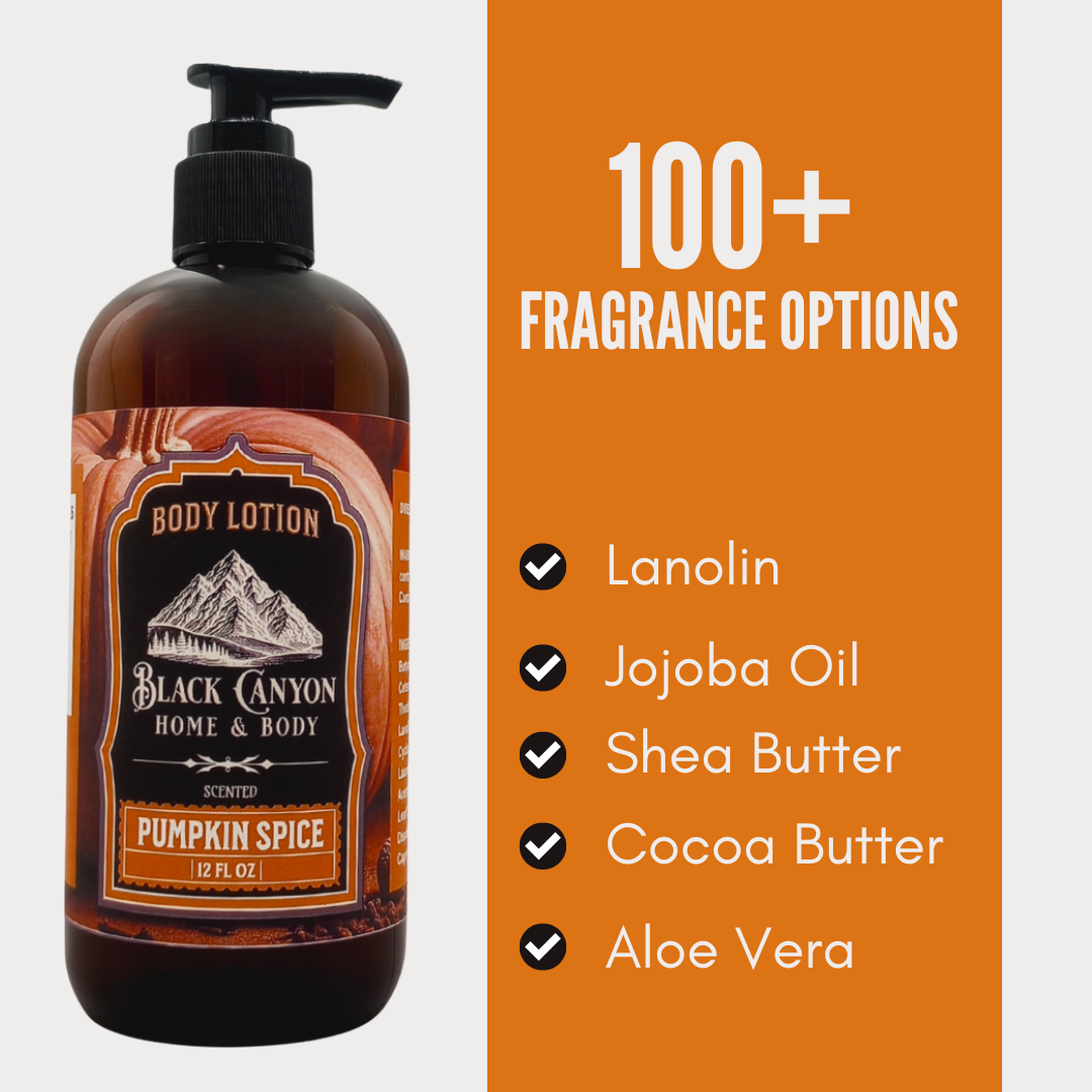 Black Canyon Pumpkin Spice Scented Body Lotion