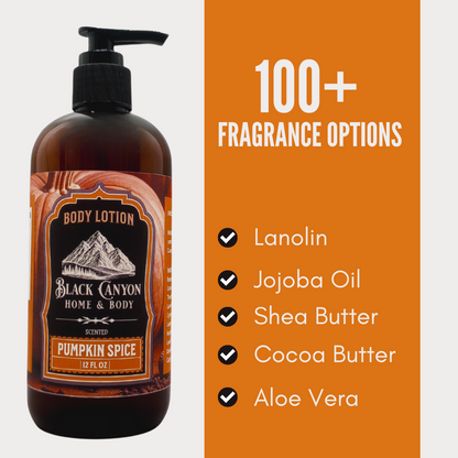 Black Canyon Pumpkin Spice Scented Body Lotion