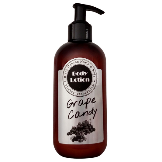 Grape Candy Scented Luxury Body Lotion with Jojoba and Lanolin