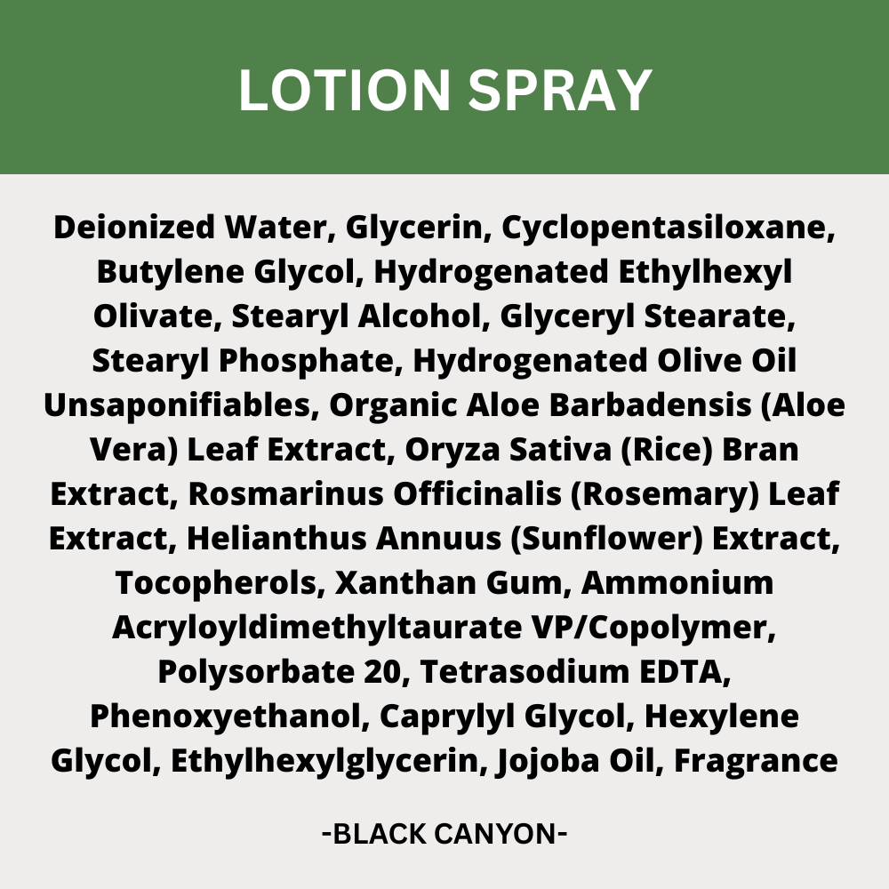 Absinthe Scented Lotion Spray