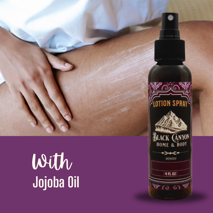 Black Canyon Buttered Popcorn Scented Lotion Spray