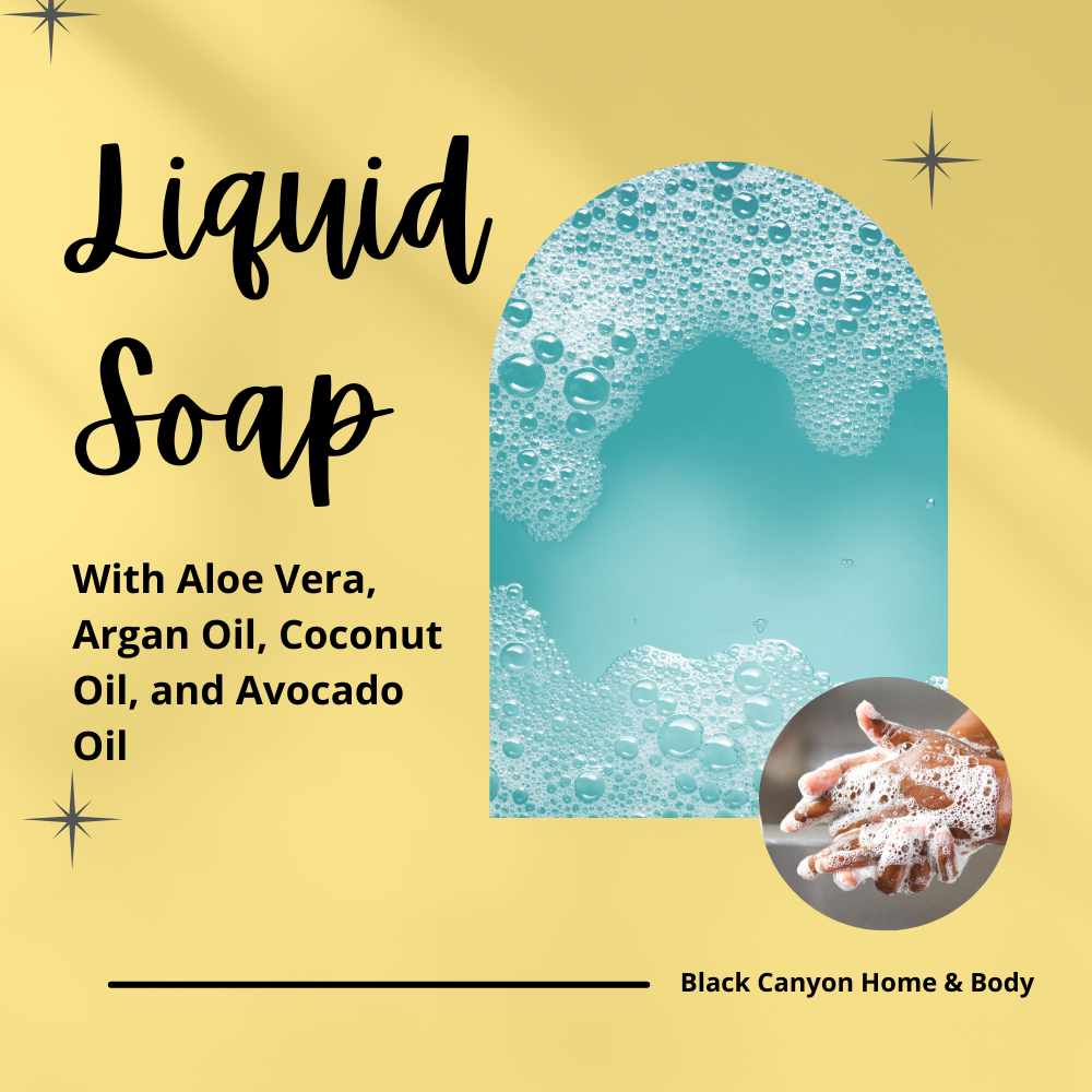 Black Canyon Apricot Mango Scented Liquid Hand Soap