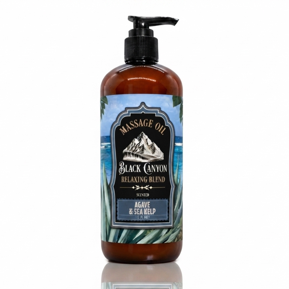 Agave & Sea Kelp Scented Massage Oil