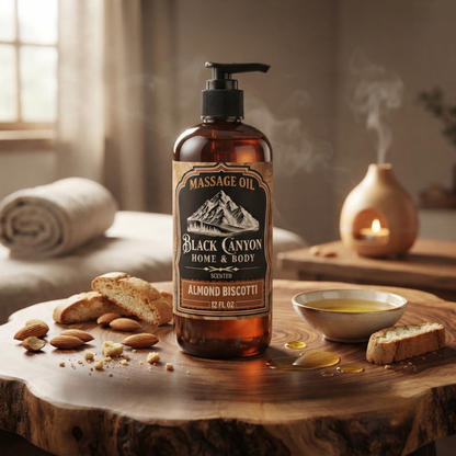 Almond Biscotti Scented Massage Oil