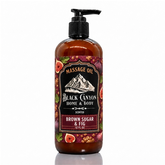 Brown Sugar & Fig Scented Massage Oil