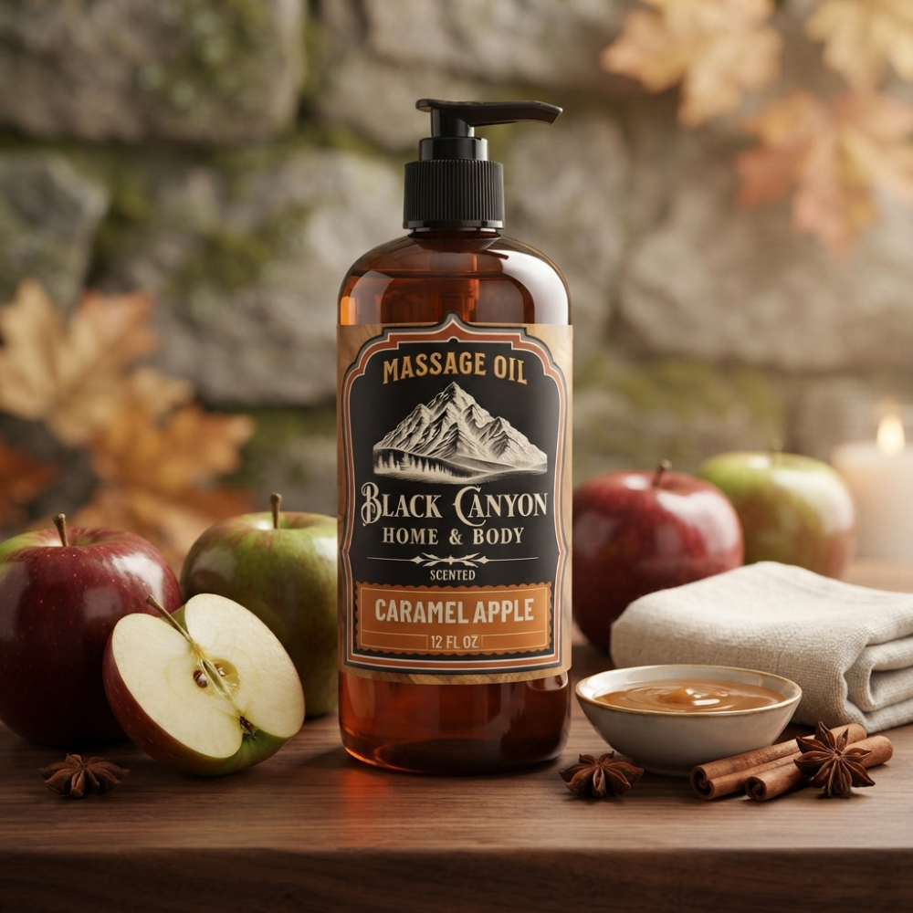 Caramel Apple Scented Massage Oil